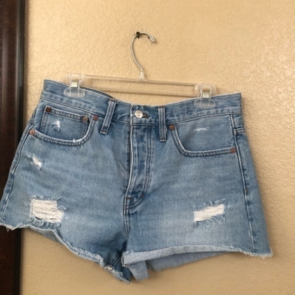 Madewell Relaxed Denim Shorts Size 27